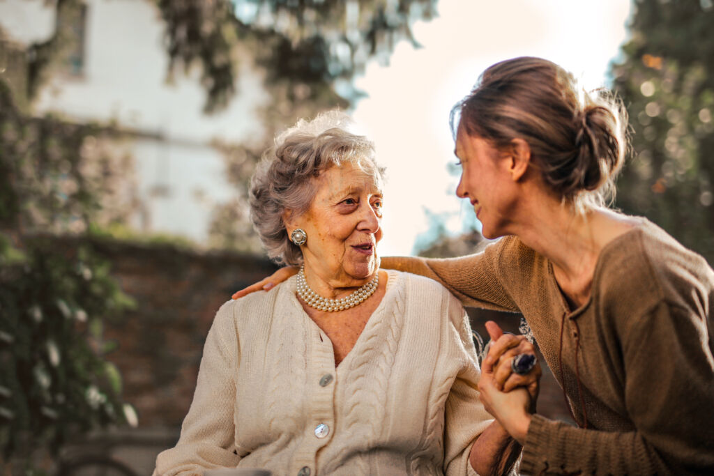 Caregiver and elder